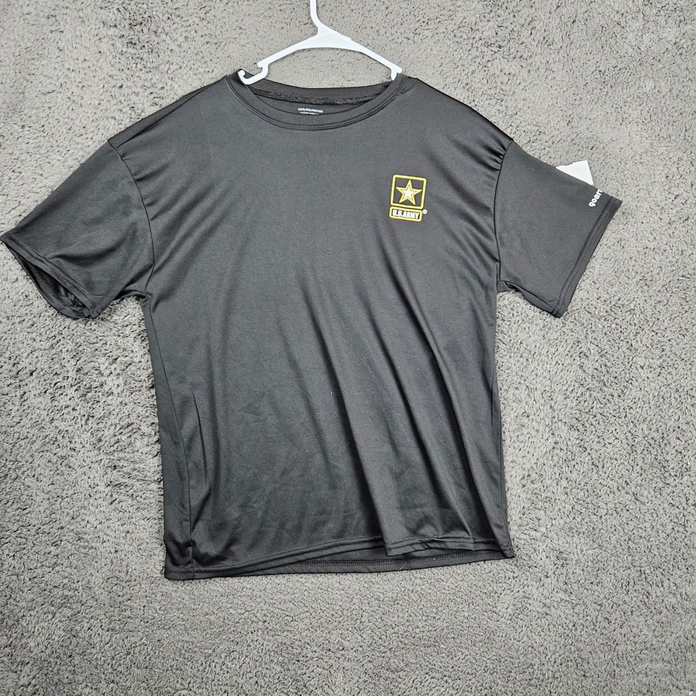 U.S. Army GOARMY Gray Moisture Wicking Training T-Shirt‎ Mens Activewear